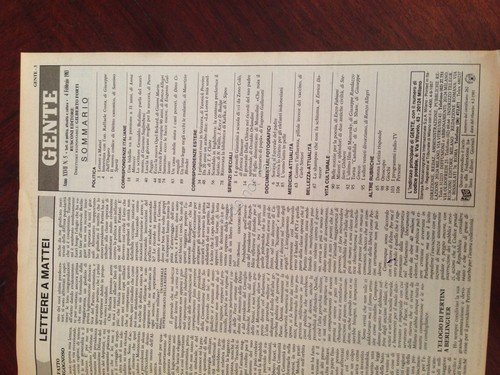 Gente Rivista Magazine 4 Febbraio 1983 n. 5 Zeno Colò …