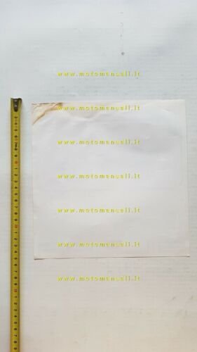 Gilera 124 4V ST 1969 depliant originale ITALIANO brochure