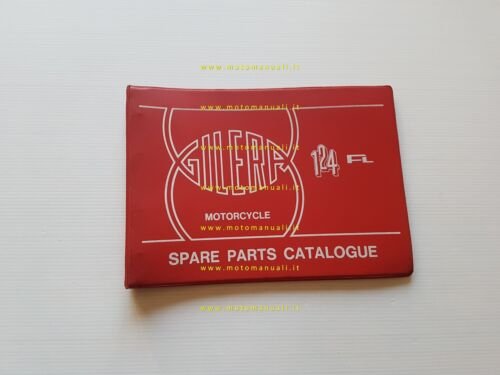 Gilera 124 FL Speciale Strada 1965-66 catalogo ricambi originale INGLESE