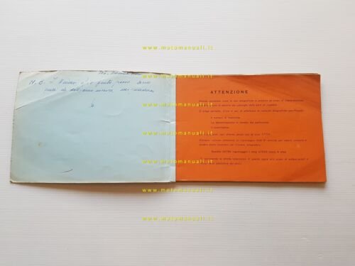 Gilera 124 Normale - Extra 1960 catalogo ricambi originale