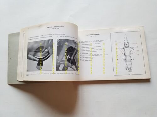 Gilera 125 - 150 Arcore 1972 manuale officina originale workshop …