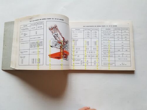 Gilera 125 - 150 Arcore 1972 manuale officina originale workshop …