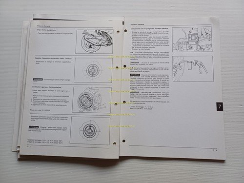 Gilera 125-180 Runner FX - FXR 1997 manuale officina TELAIO …