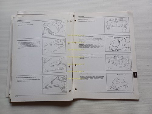 Gilera 125-180 Runner FX - FXR 1997 manuale officina TELAIO …