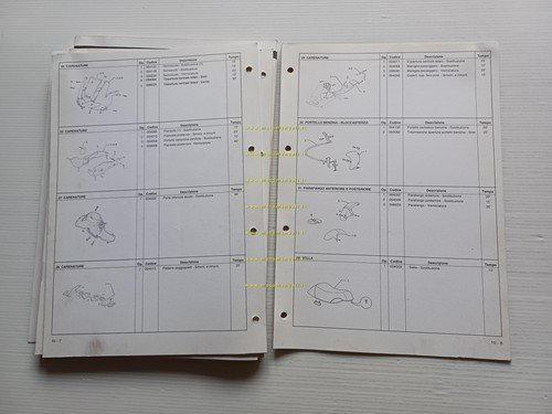 Gilera 125-180 Runner FX - FXR 1997 manuale officina TELAIO …