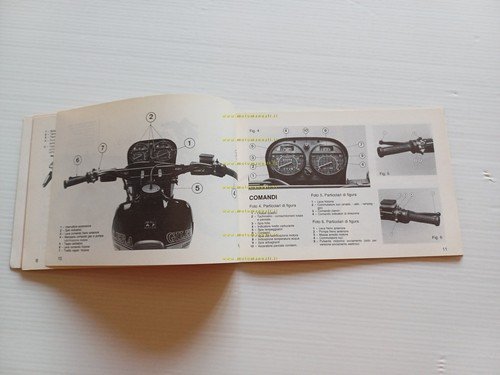 Gilera 125-200 Arizona Hawk-RTX 1986 manuale uso manutenzione libretto originale
