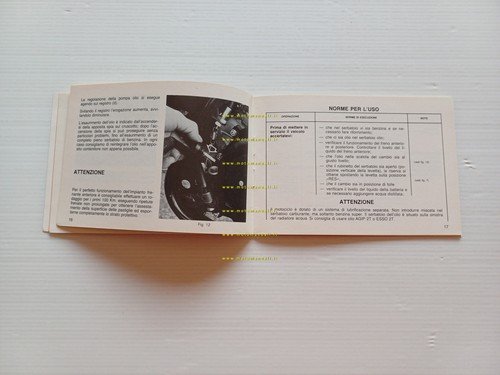 Gilera 125-200 Arizona Hawk-RTX 1986 manuale uso manutenzione libretto originale