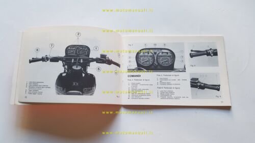 Gilera 125-200 Arizona Hawk-RTX 1986 manuale uso manutenzione libretto originale