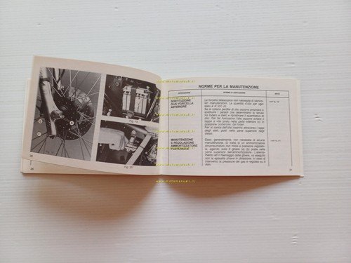Gilera 125-200 Arizona Hawk-RTX 1986 manuale uso manutenzione libretto originale