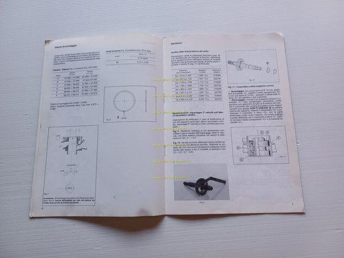 Gilera 125-200 RTX-Arizona Hawk 1986 AGGIORNAMENTO-VARIANTE manuale officina