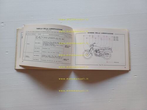 Gilera 125 5V Arcore 1976 manuale uso manutenzione originale owner's …