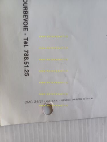 Gilera 125 C1 Cross - 125 E1 Enduro 1981 depliant …