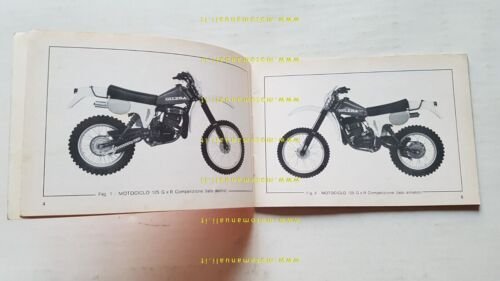 Gilera 125 GxR Competizione 1981 manuale uso manutenzione originale