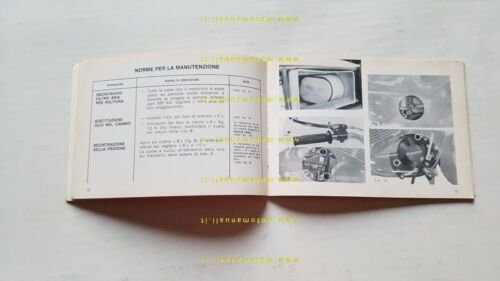 Gilera 125 GxR Competizione 1981 manuale uso manutenzione originale