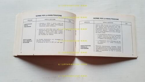 Gilera 125 GxR Competizione 1981 manuale uso manutenzione originale