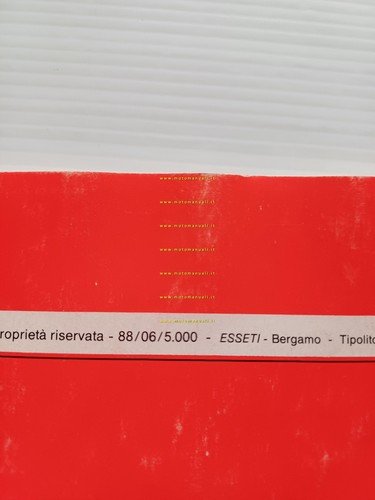 Gilera 125 MX1 1988 manuale uso manutenzione libretto istruzioni originale