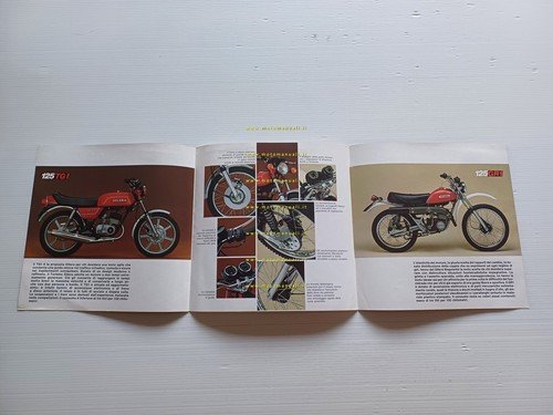 Gilera 125 TG1 - 125 GR1 1979 depliant italiano originale