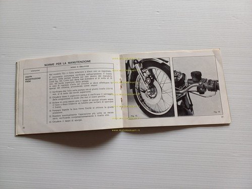 Gilera 125 TG1 - GR1 1977 manuale uso manutenzione libretto …