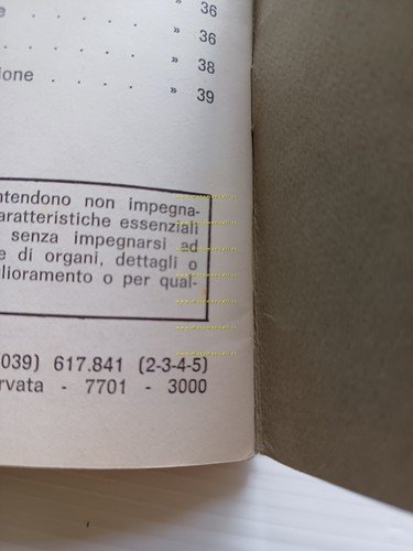 Gilera 125 TG1 - GR1 1977 manuale uso manutenzione libretto …