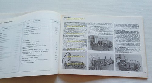Gilera 125 TG2-TG3 1982 manuale officina + catalogo ricambi workshop+part …