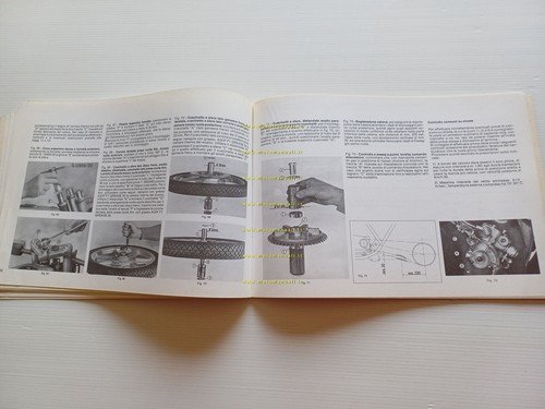 Gilera 125 TG2-TG3 1982 manuale officina + catalogo ricambi workshop+part …