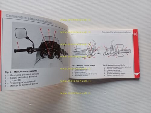 Gilera 125 XR1 1988 manuale uso manutenzione libretto istruzioni originale