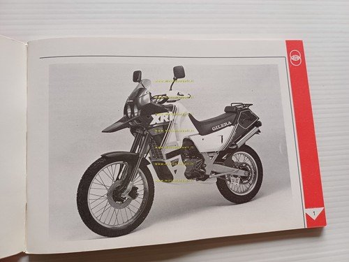 Gilera 125 XR1 1988 manuale uso manutenzione libretto istruzioni originale