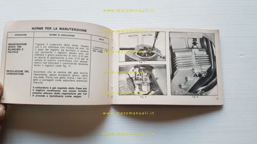 Gilera 150 5V Arcore 1972 manuale uso manutenzione libretto originale
