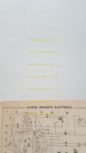 Gilera 150 5V Arcore 1972 manuale uso manutenzione libretto originale