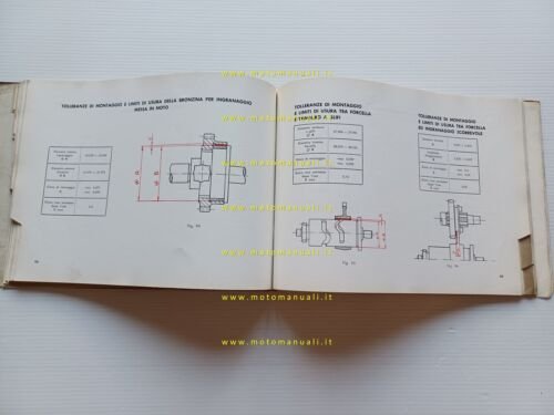 Gilera 150 Giubileo - 175 Giubileo 1962 Manuale Officina italiano …