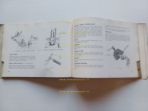 Gilera 150 Giubileo - 175 Giubileo 1962 Manuale Officina italiano …