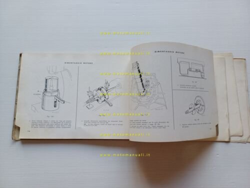 Gilera 150 Giubileo - 175 Giubileo 1962 Manuale Officina italiano …