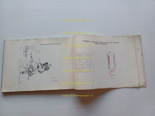 Gilera 150 Giubileo - 175 Giubileo 1962 Manuale Officina italiano …