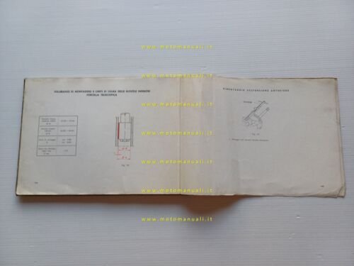 Gilera 150 Giubileo - 175 Giubileo 1962 Manuale Officina italiano …