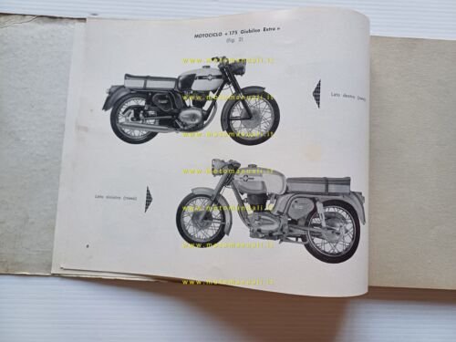 Gilera 150 Giubileo - 175 Giubileo 1962 Manuale Officina italiano …