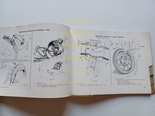 Gilera 150 Giubileo - 175 Giubileo 1962 Manuale Officina italiano …