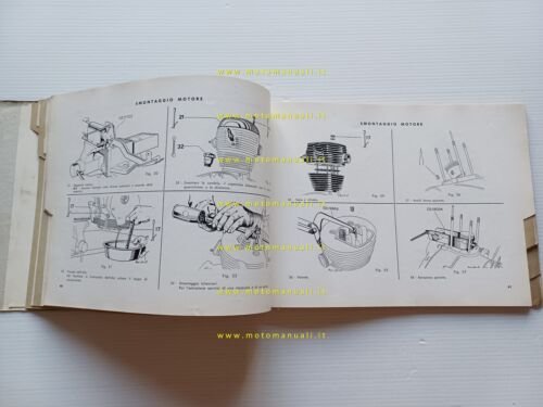 Gilera 150 Giubileo - 175 Giubileo 1962 Manuale Officina italiano …