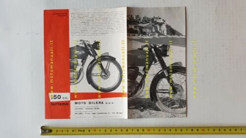Gilera 150 Sport - Turismo 1954 depliant italiano originale moto …