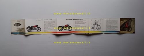 Gilera 150 Sport - Turismo anni 50 depliant italiano originale