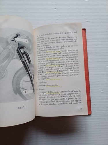 Gilera 175 Extra 1957 manuale uso manutenzione libretto istruzioni originale