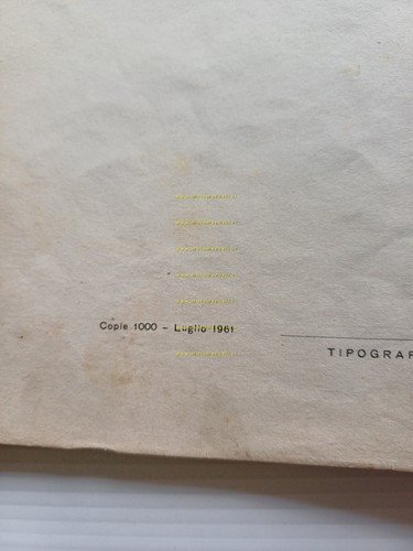 Gilera 175 Giubileo 1961 catalogo ricambi italiano originale