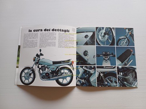 Gilera 200 T4 - 125 TG1 1980 depliant italiano originale