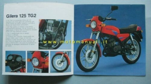 Gilera 200 T4 125 TG2 TG3 1983 depliant originale brochure
