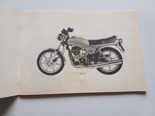 Gilera 200 T4 1979 catalogo ricambi originale spare parts catalogue