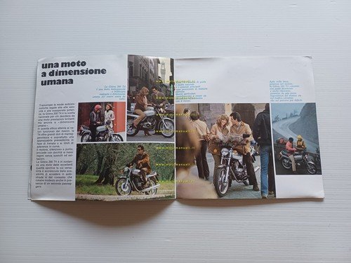 Gilera 200 T4 1979 depliant italiano originale