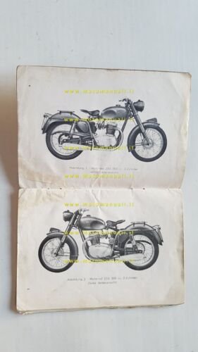 Gilera 250 - 300 manuale uso manutenzione originale TEDESCO BETRIEBSANLEITUNG