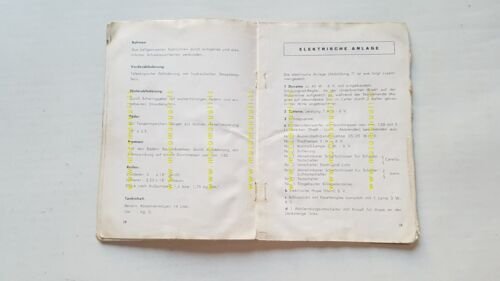 Gilera 250 - 300 manuale uso manutenzione originale TEDESCO BETRIEBSANLEITUNG