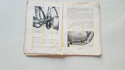 Gilera 250 - 300 manuale uso manutenzione originale TEDESCO BETRIEBSANLEITUNG