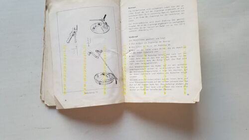 Gilera 250 - 300 manuale uso manutenzione originale TEDESCO BETRIEBSANLEITUNG