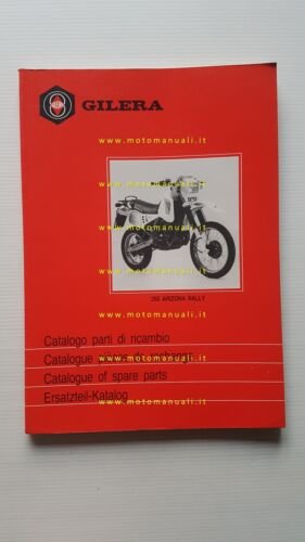 Gilera 250 Arizona Rally 1986 catalogo ricambi originale